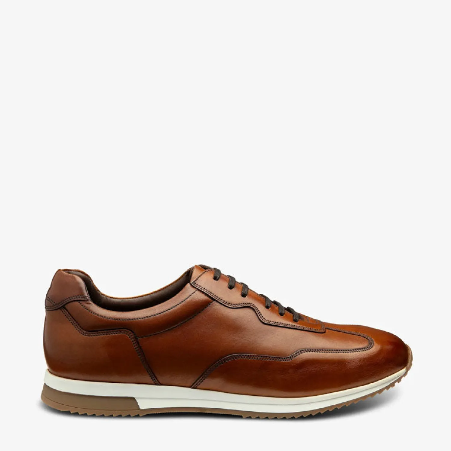 LOAKE Linford Sneakers In Chestnut