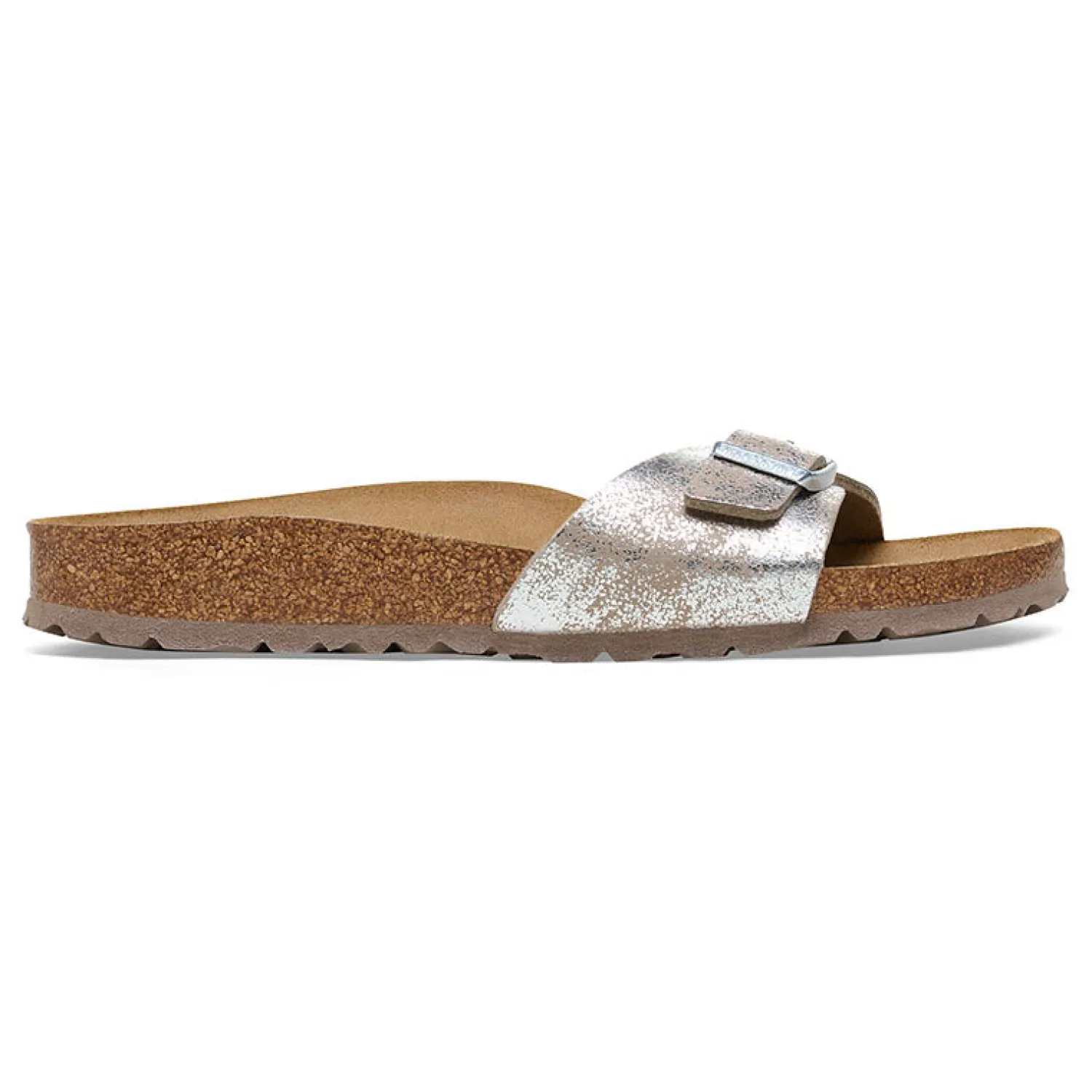 BIRKENSTOCK Madrid Synthetics Sandals In Silver