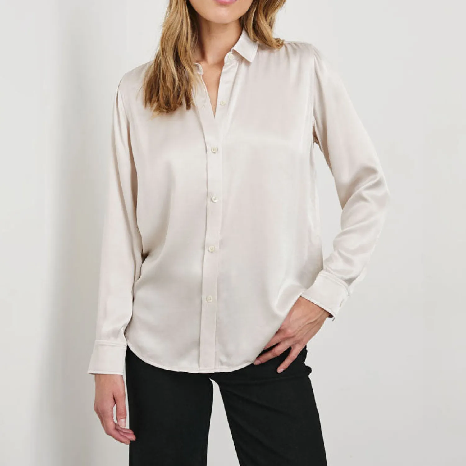 RAILS Maria Shirt In Ivory