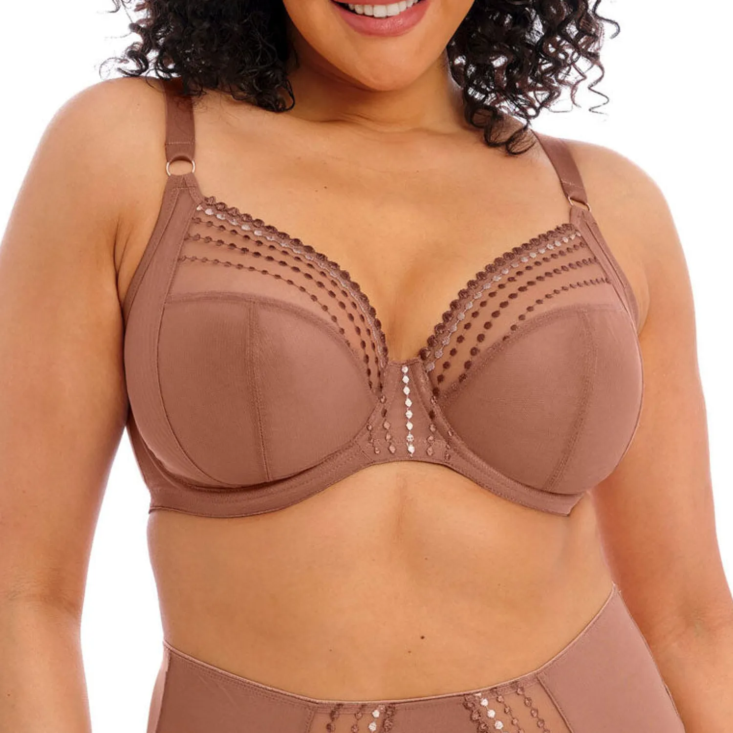 ELOMI Matilda U/W Plunge Bra In Clove