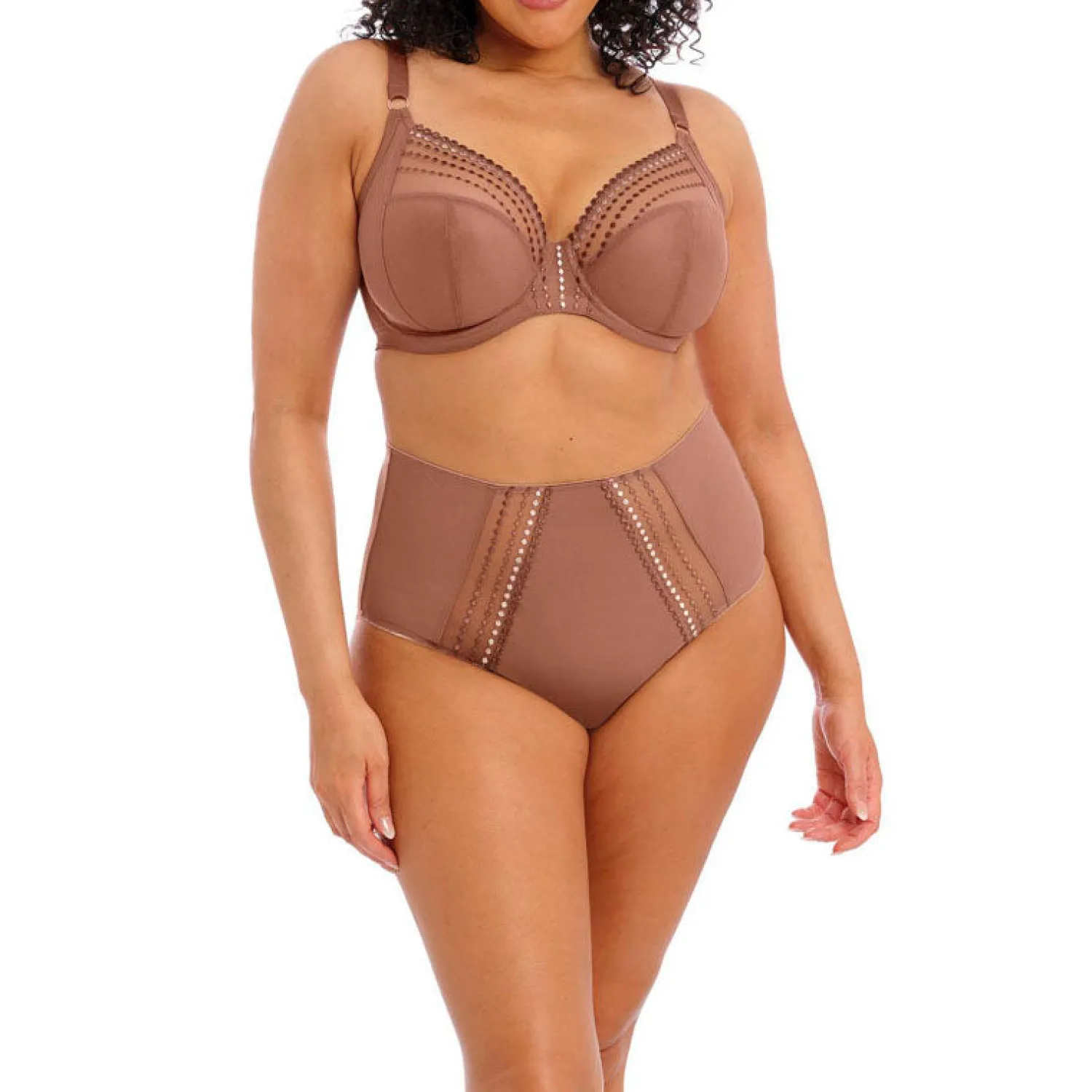 ELOMI Matilda U/W Plunge Bra In Clove