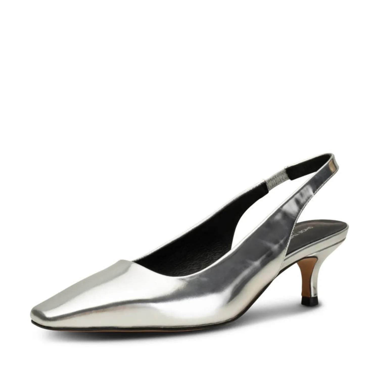 SHOE THE BEAR Maxine Slingback In Silver Metallic