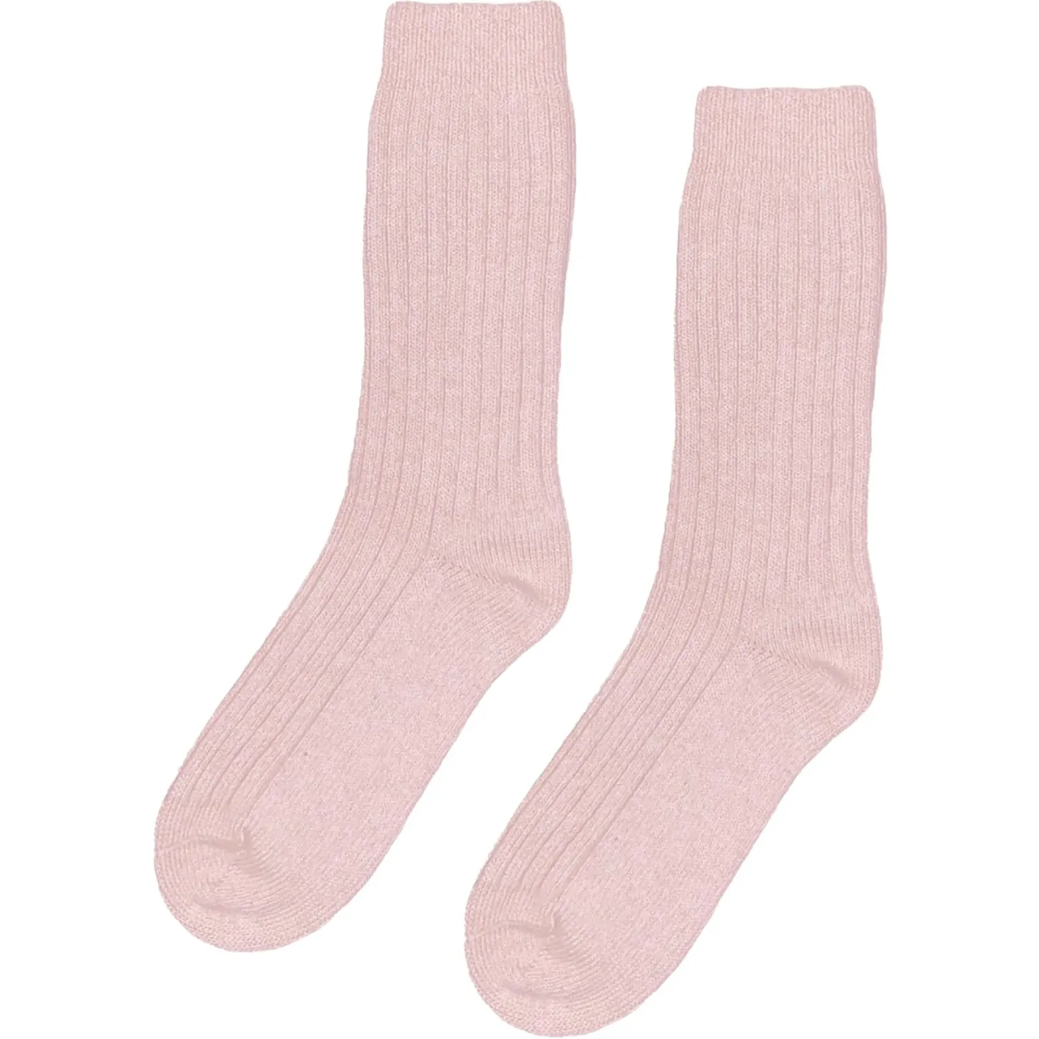 COLORFUL STANDARD Merino Wool Blend Socks In Faded Pink