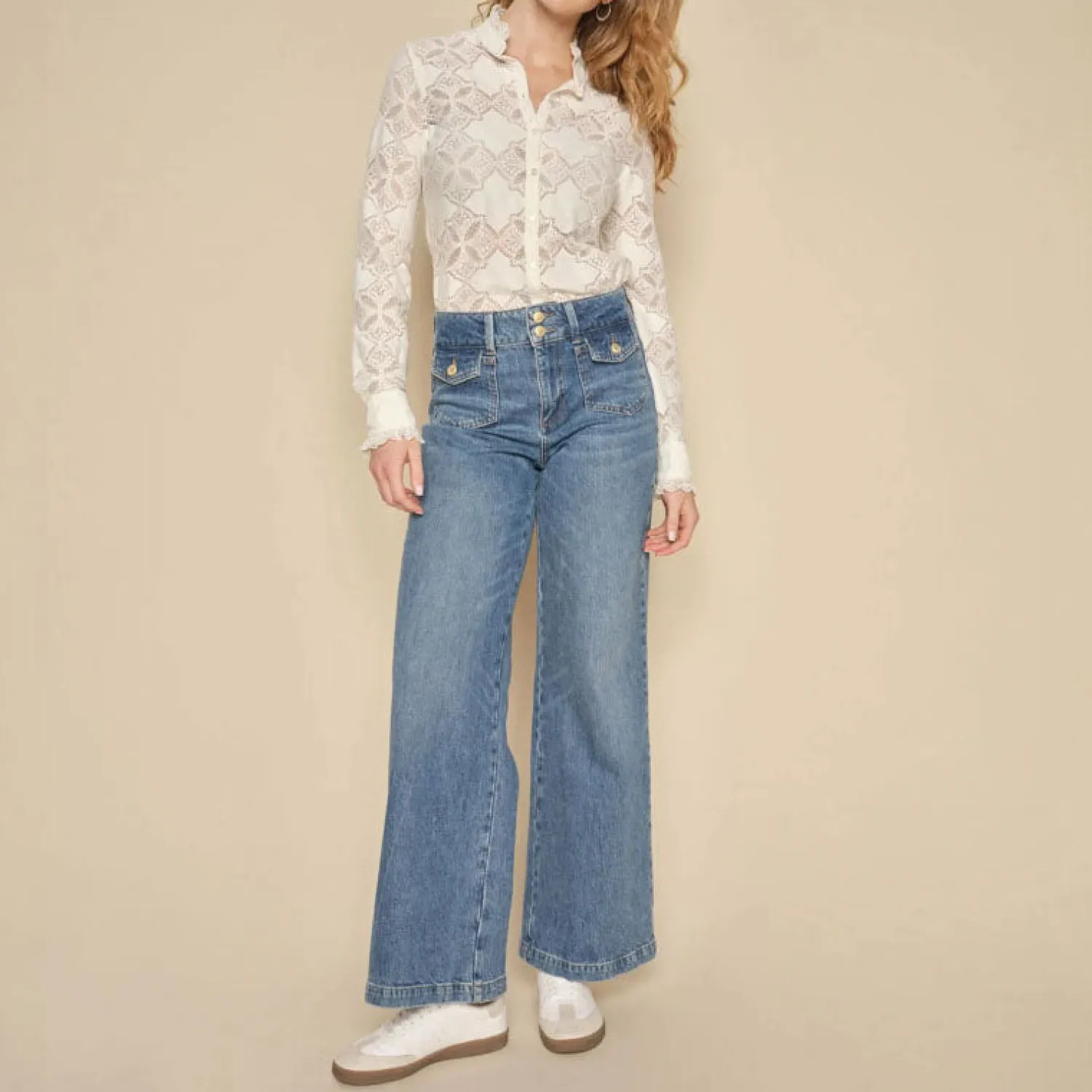 MOS MOSH MMColette Matlock Jeans In Blue