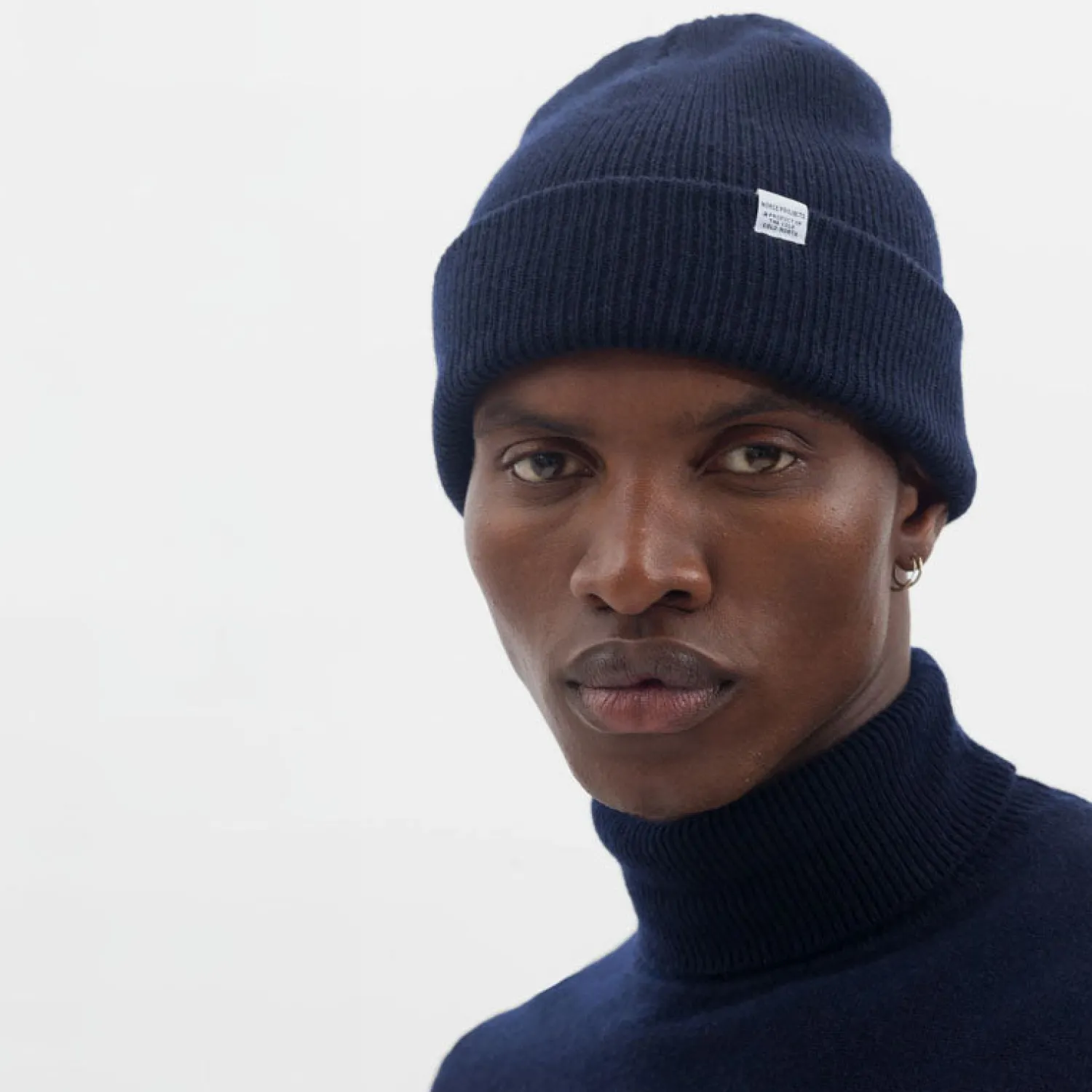 NORSE PROJECTS Norse Beanie Hat In Dark Navy