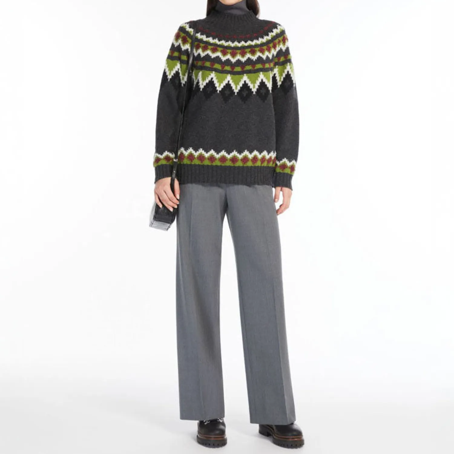 WEEKEND MAXMARA Orario Jumper In Dark Grey