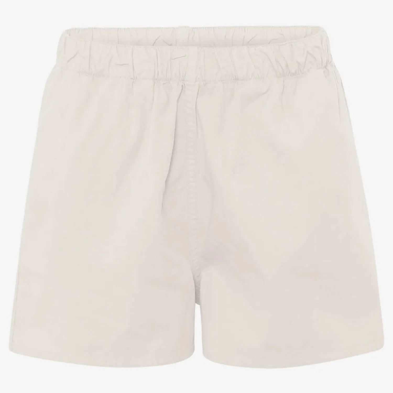 COLORFUL STANDARD Organic Twill Shorts In Ivory White