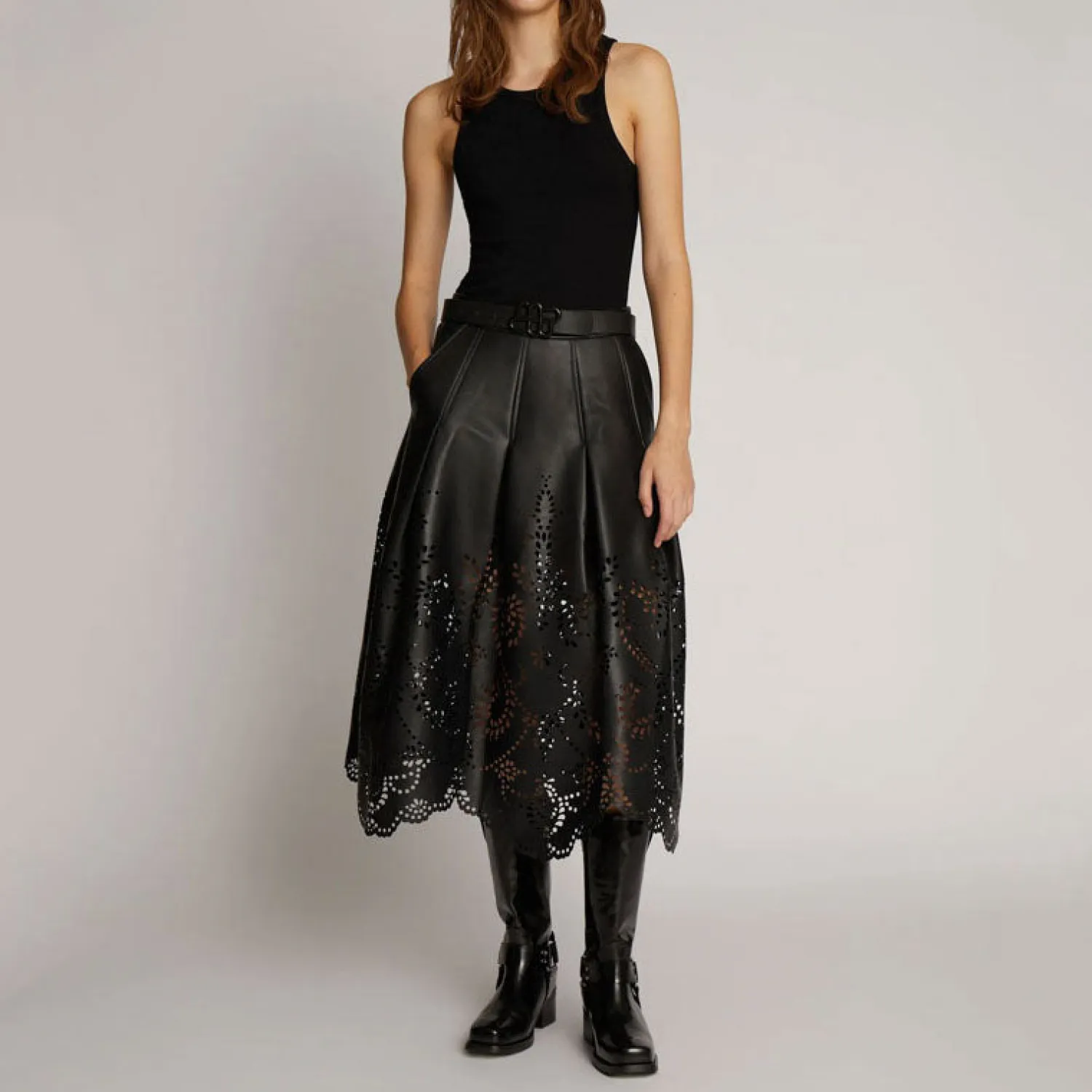 MUNTHE Orienstalis Skirt In Black