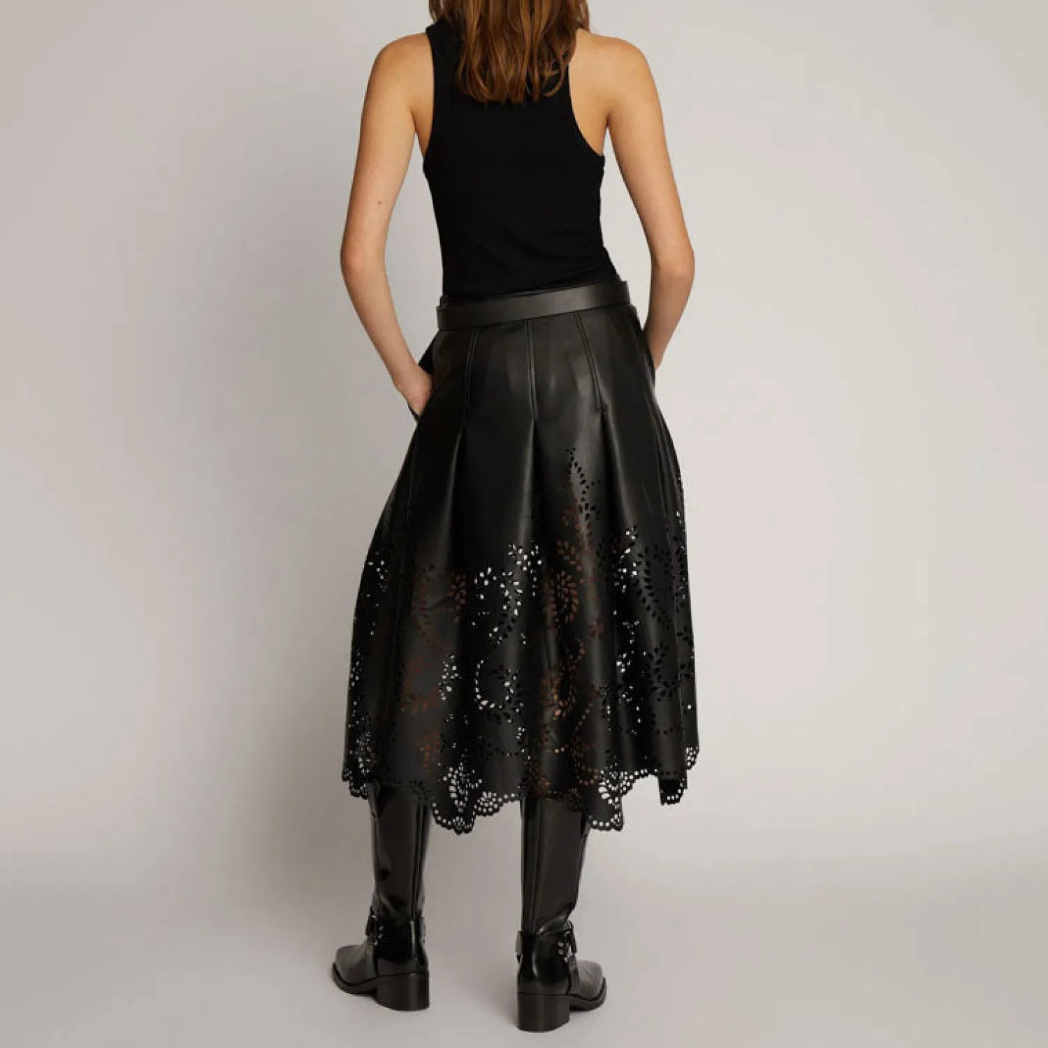 MUNTHE Orienstalis Skirt In Black