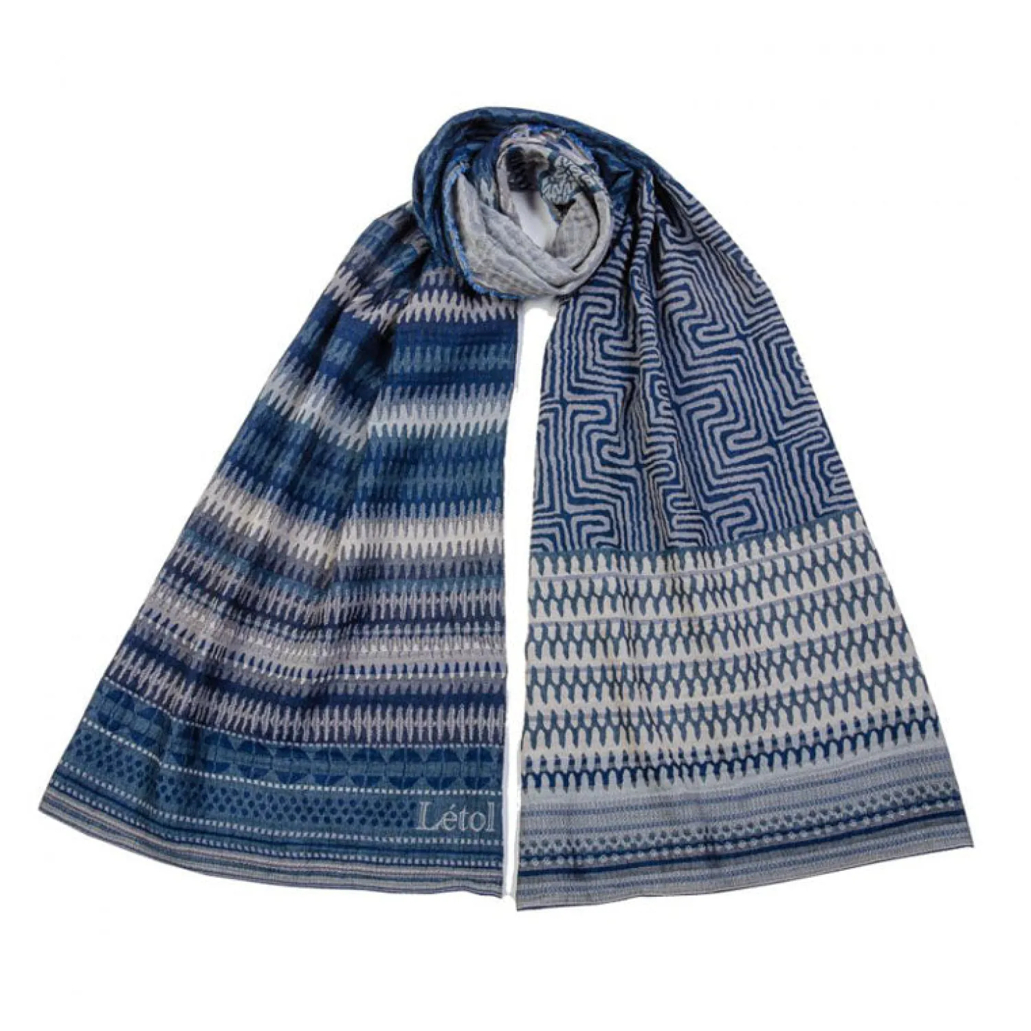 LETOL Oxmo Scarf In Jeans