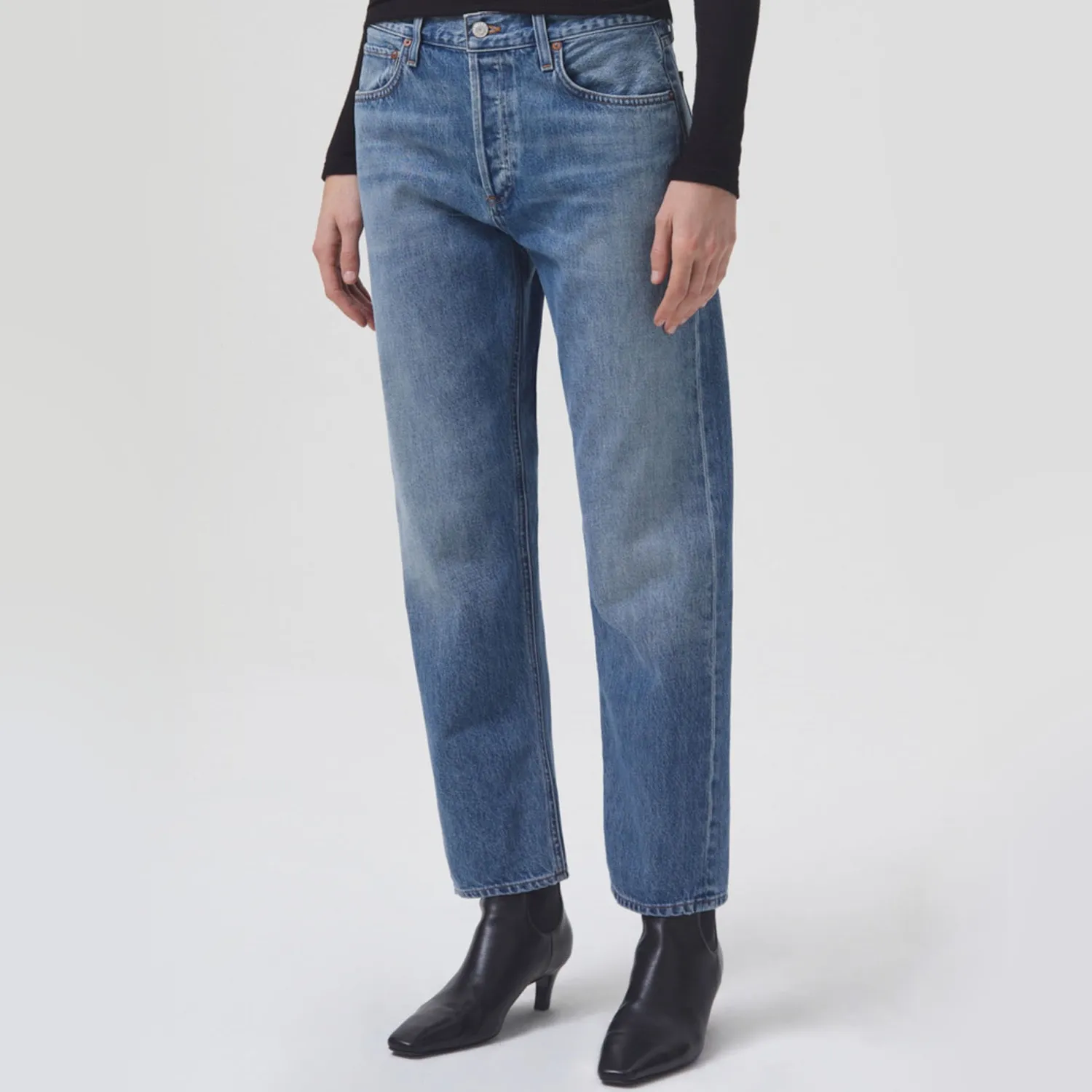 AGOLDE Parker Low Slung Vintage Straight Leg Jean In Sight