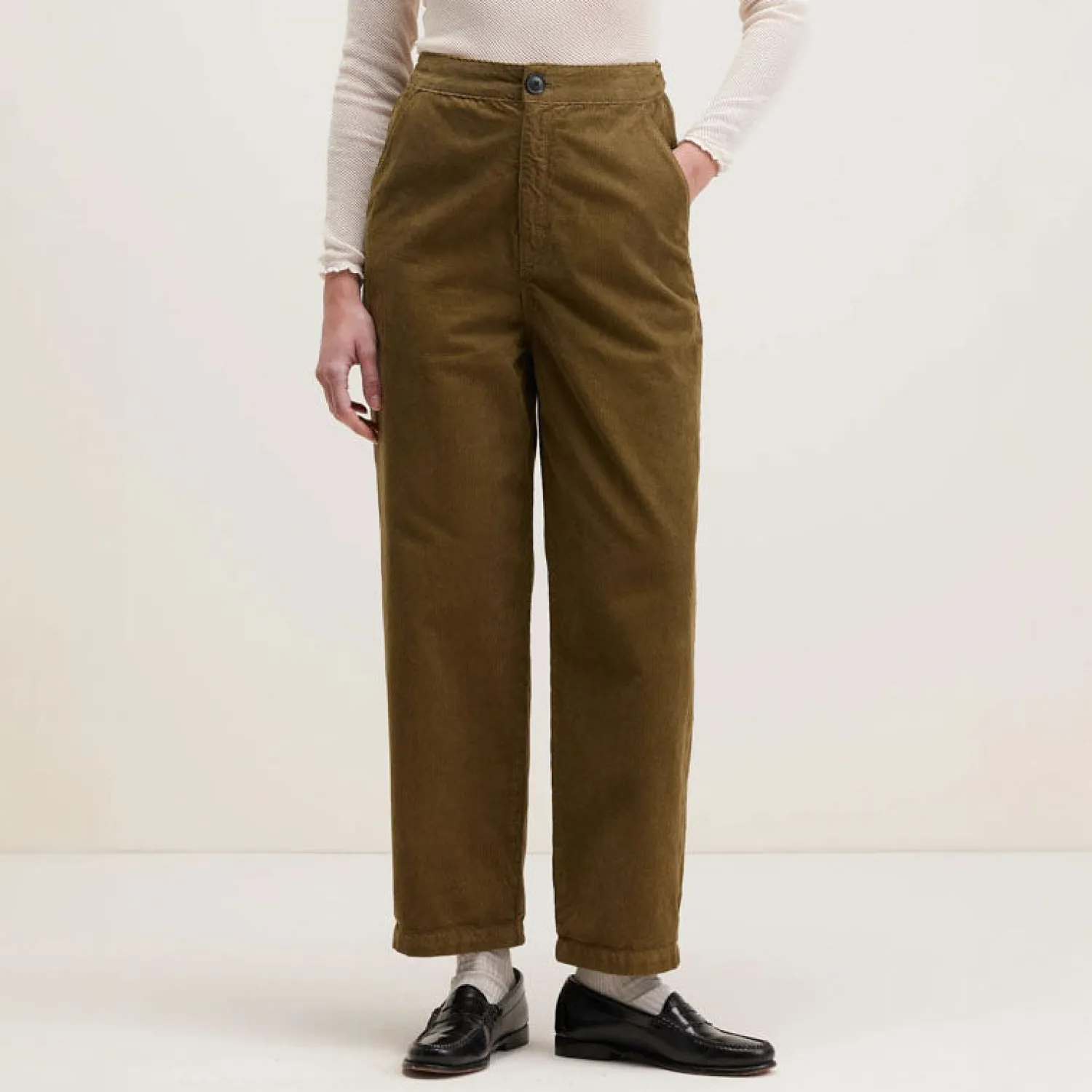 BELLEROSE Pasop Trousers In Military