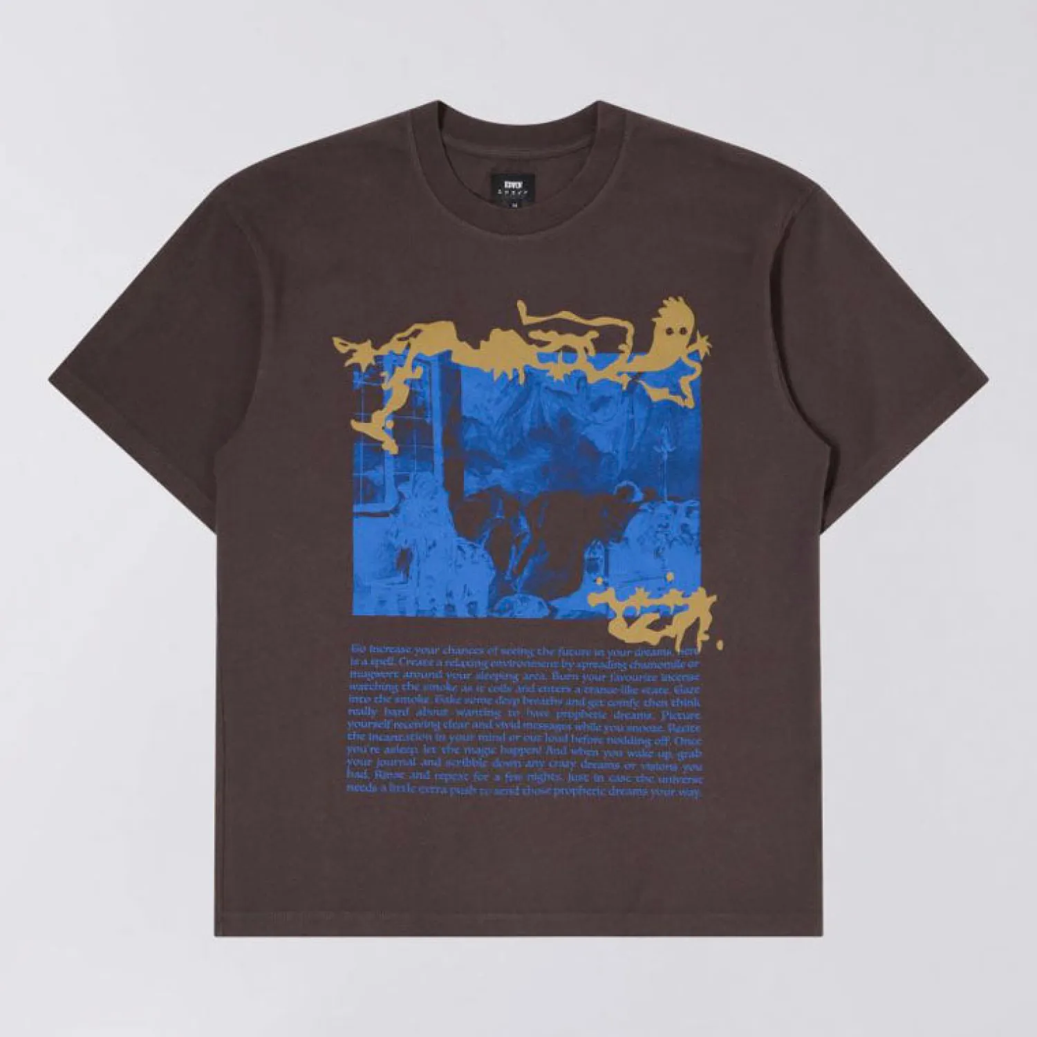 EDWIN Prophetic Dreams T Shirt In Mole