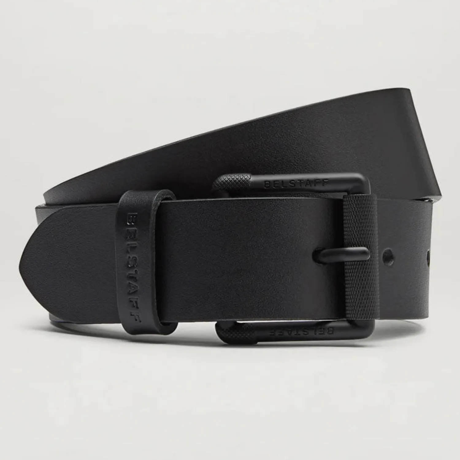 BELSTAFF Roller Buckle Belt In Black