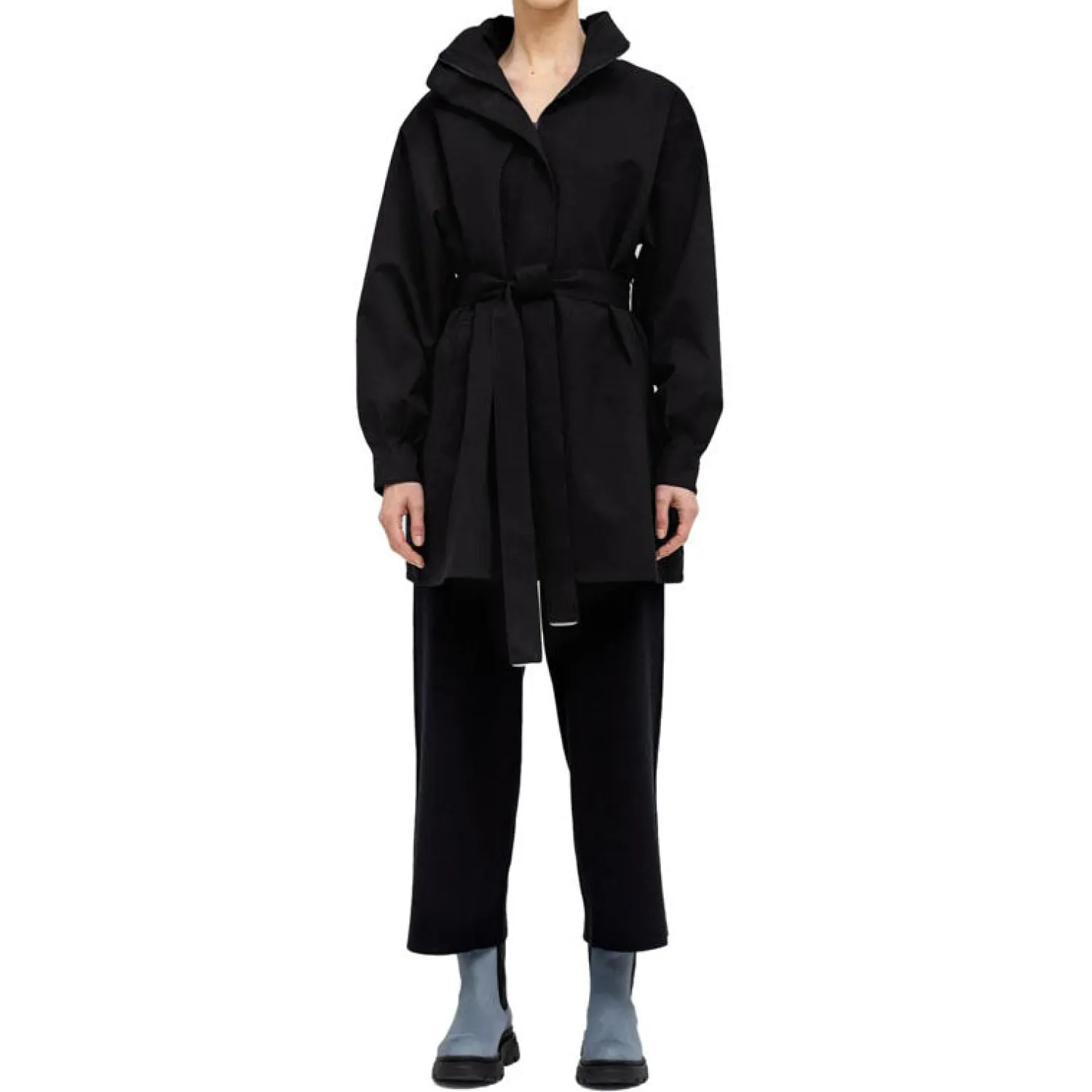 BRGN Rossby Coat In New Black