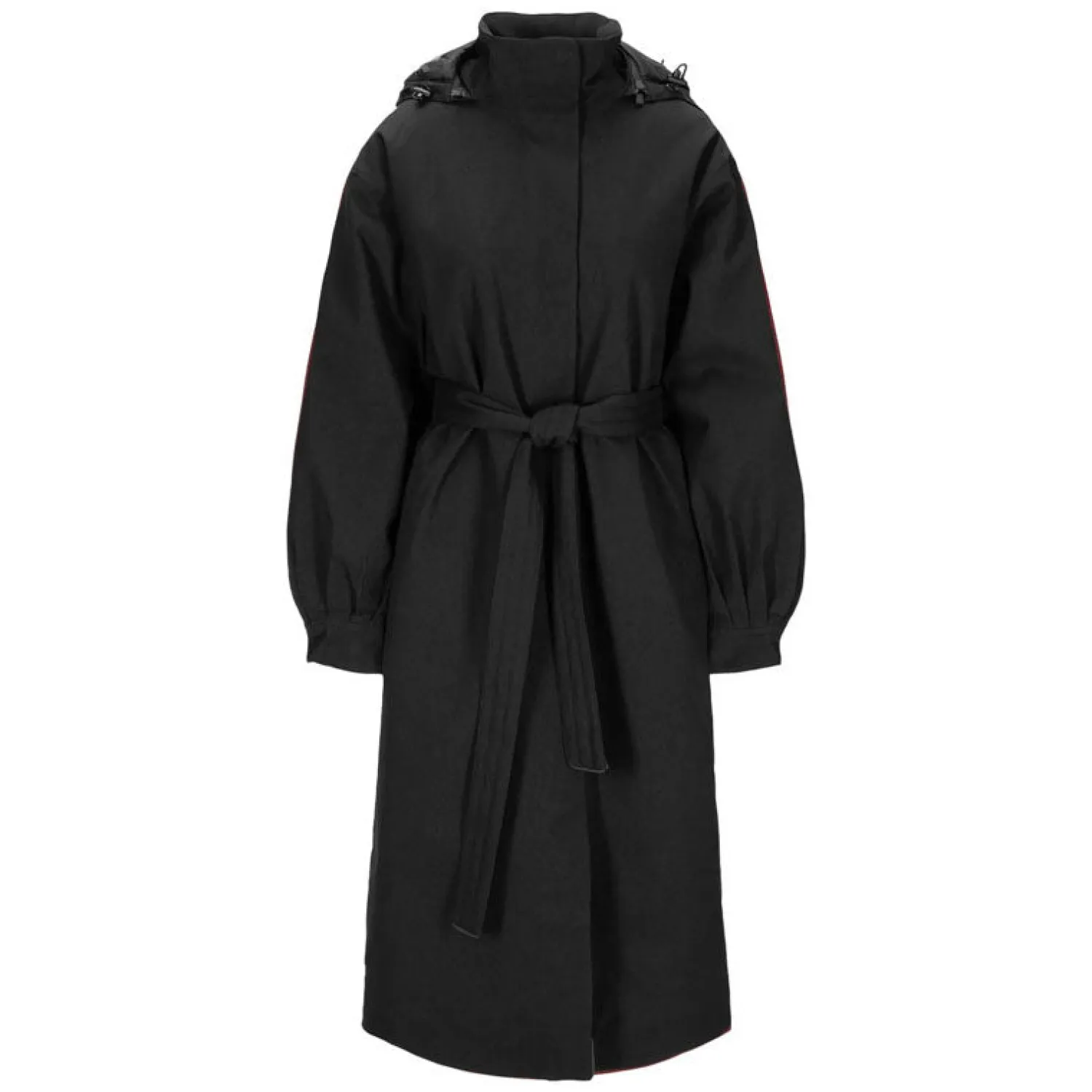 BRGN Rossby Maxi Coat In New Black