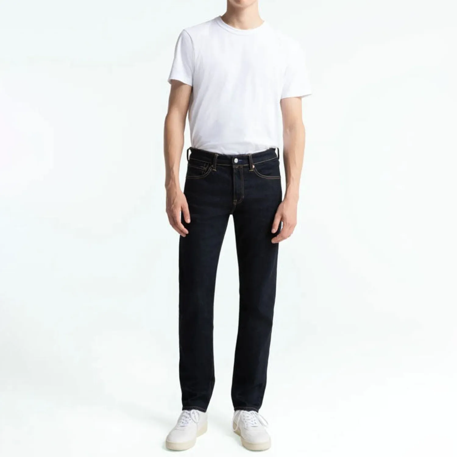 KINGS OF INDIGO Ryan Low Rise Regular Leg Jeans In Rinse