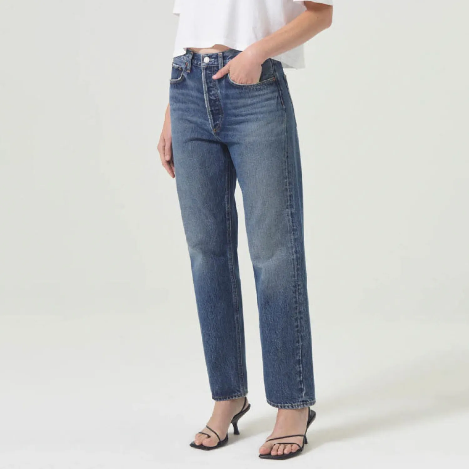 AGOLDE 90s Loose Fit Jeans In Imagine