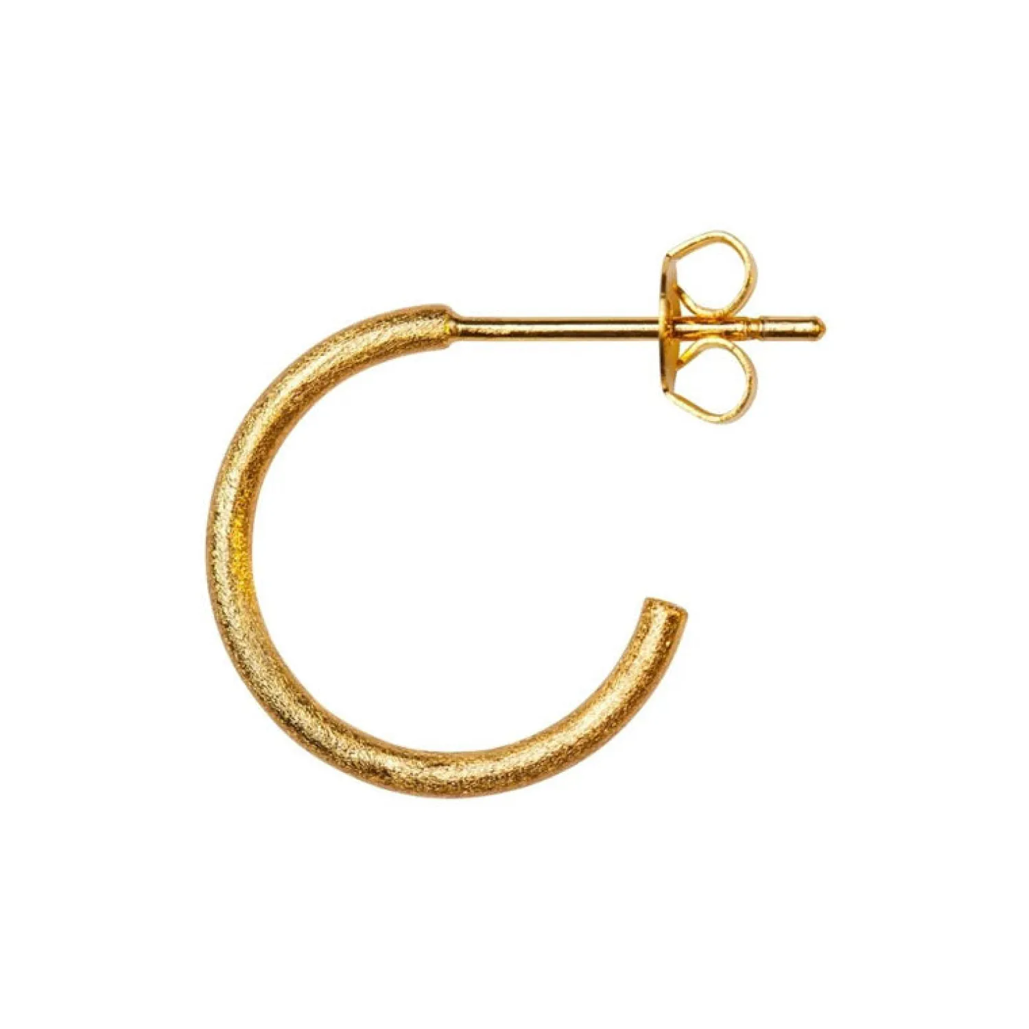 LULU COPENHAGEN Small Non Hoop Earrings In Gold