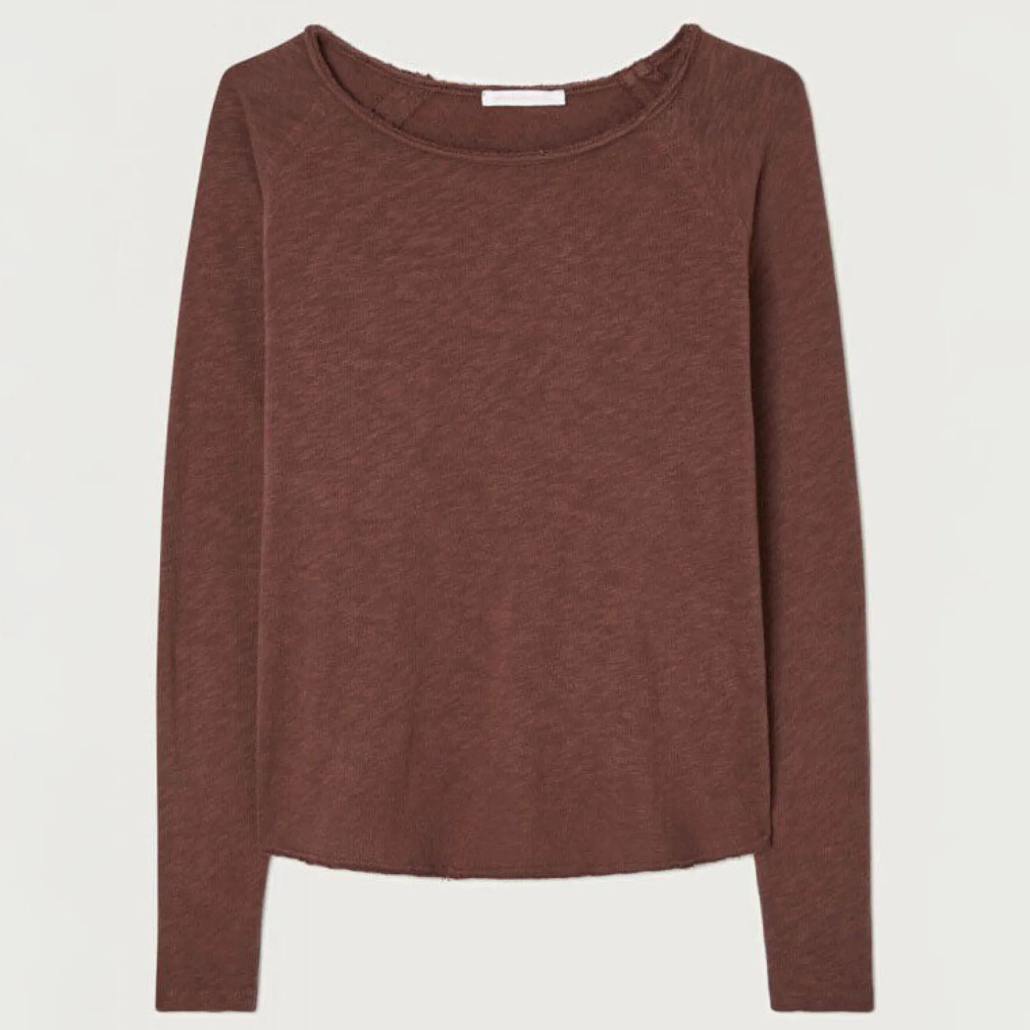 AMERICAN VINTAGE Sonoma L/S Top In Choco Vintage