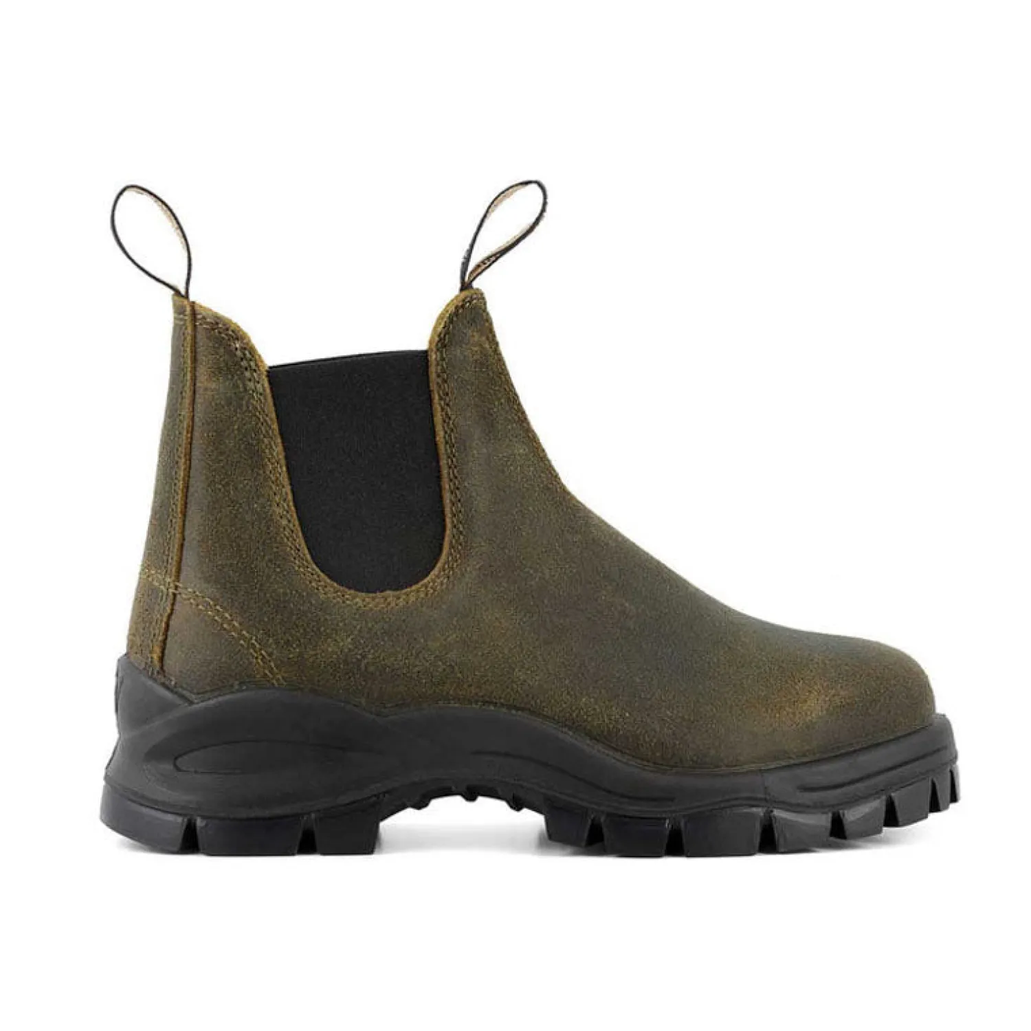 BLUNDSTONE 2322 Suede Boots In Olive