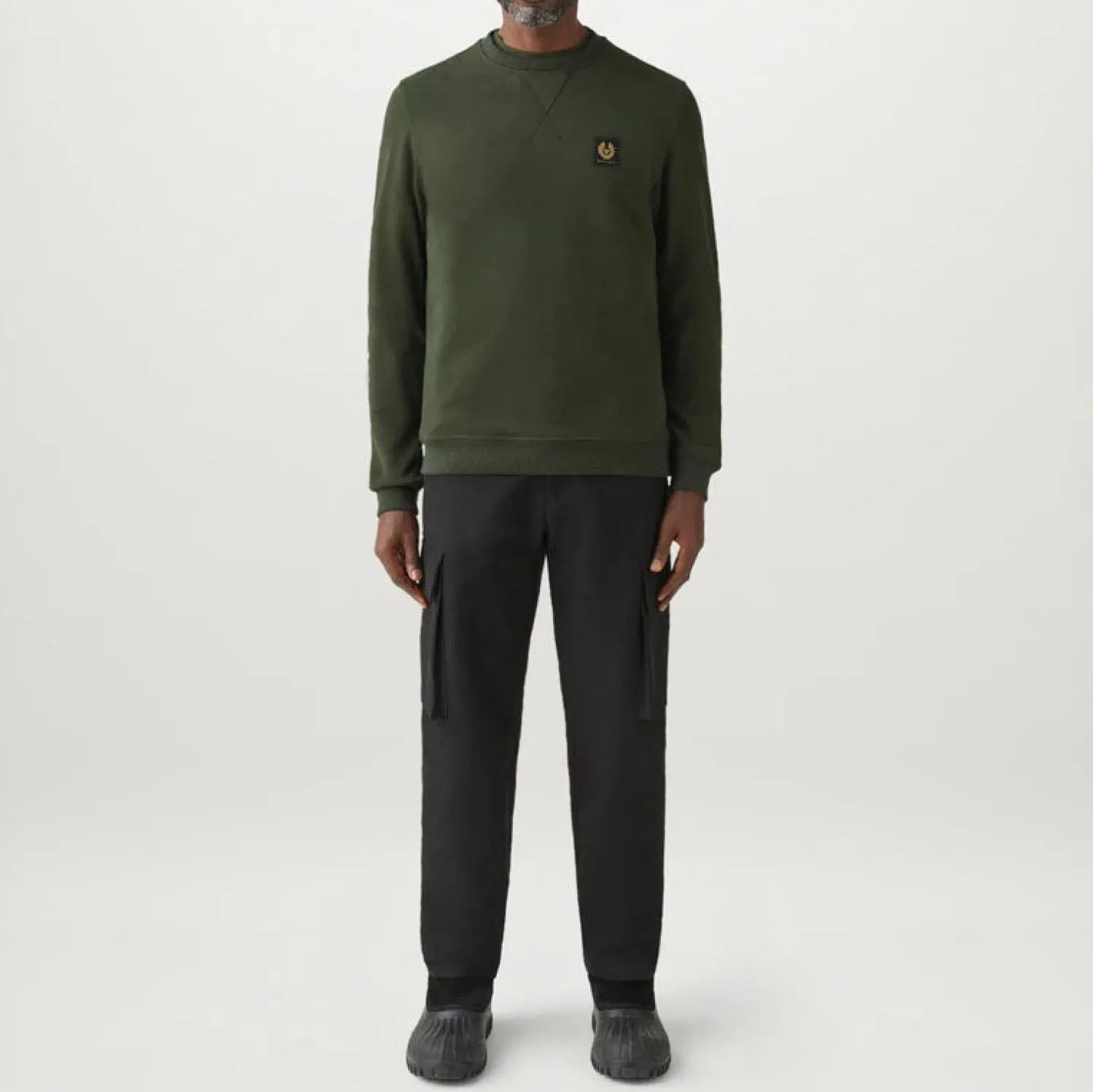 BELSTAFF Sweatshirt In Tile Green