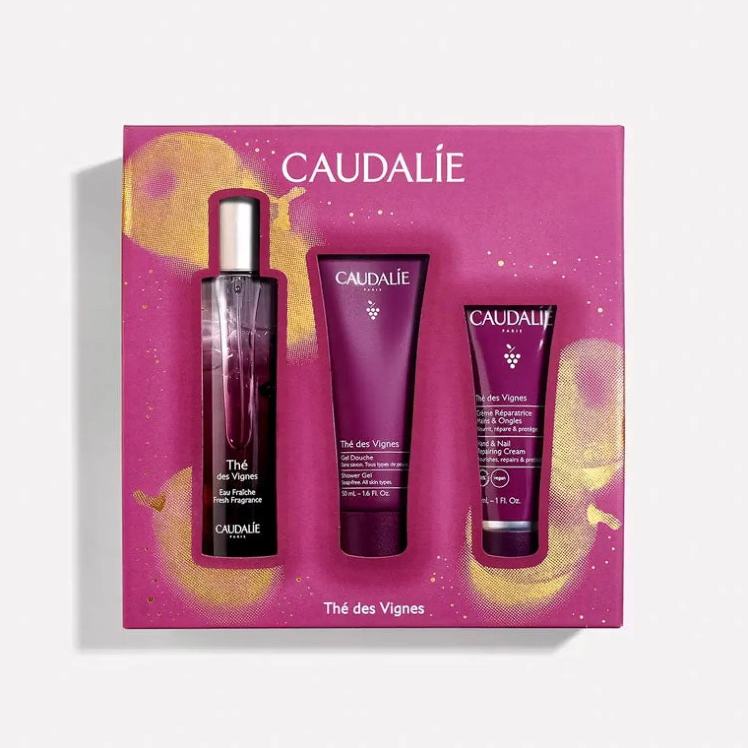 CAUDALIE The Des Vignes 50ml Set Xmas 2024