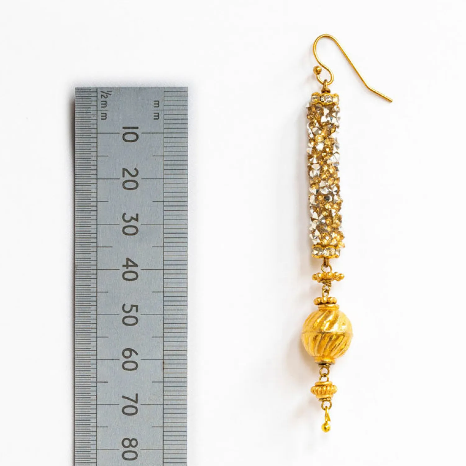 PHILIPPA KUNISCH Tube Earrings In Gold