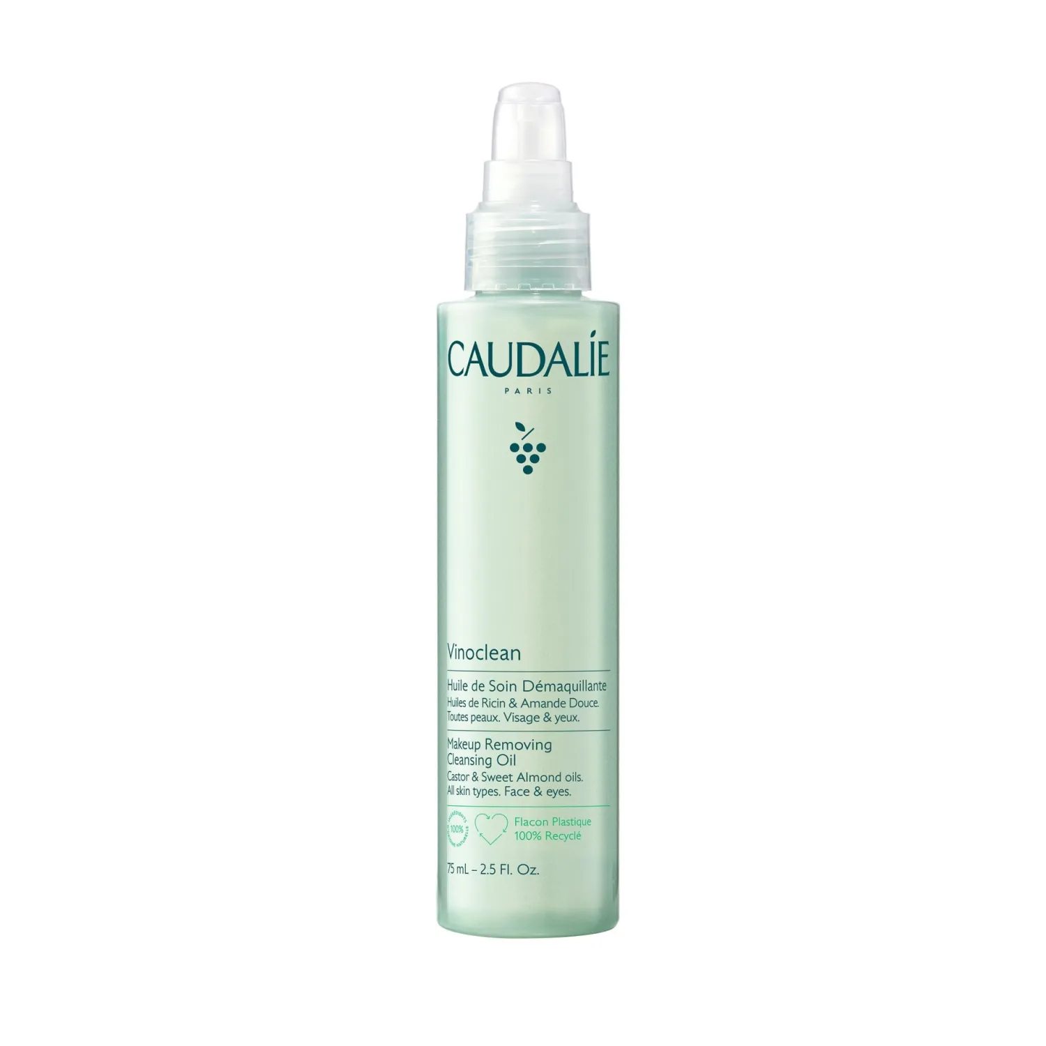 CAUDALIE Vinoclean Make Up Removing Cleansing Oil 75ml