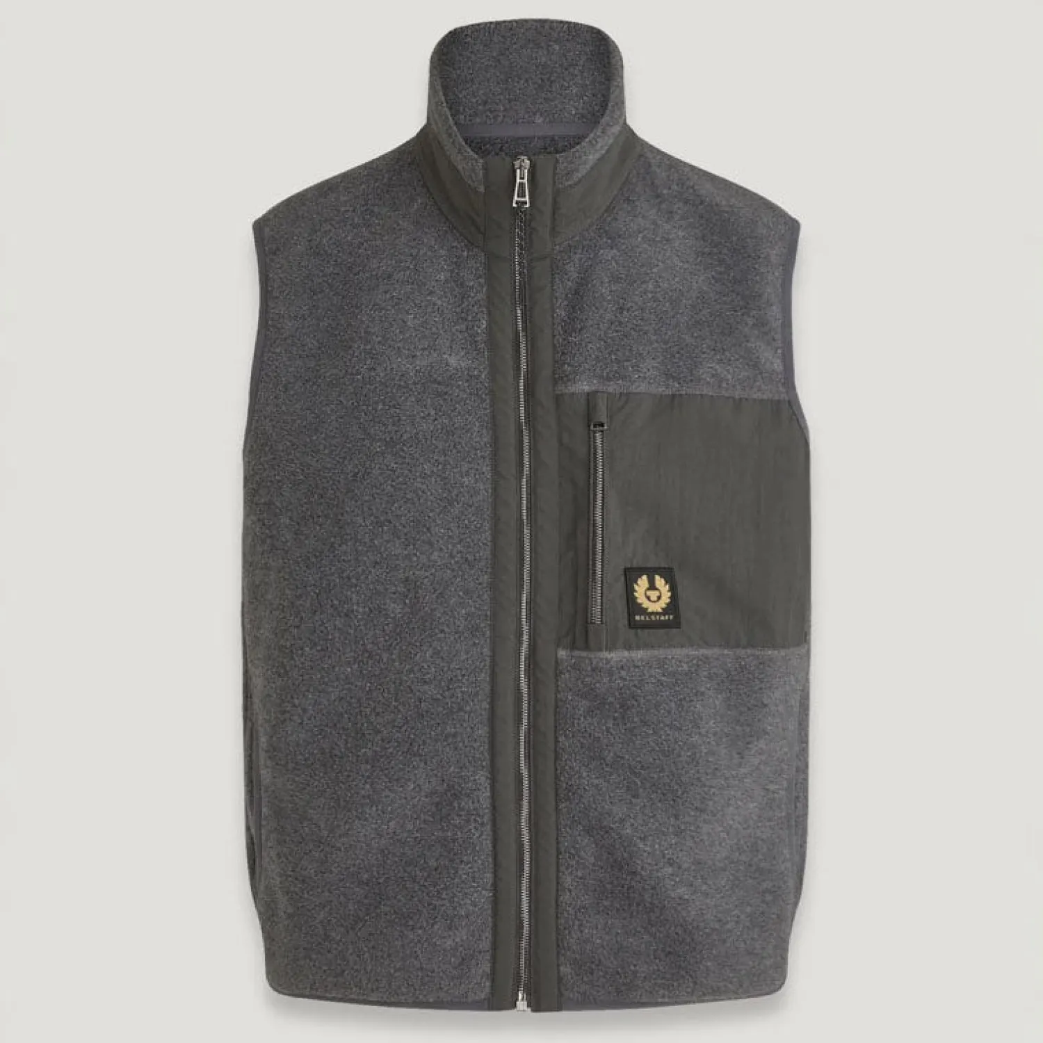 BELSTAFF Welder Gilet In Charcoal Heather