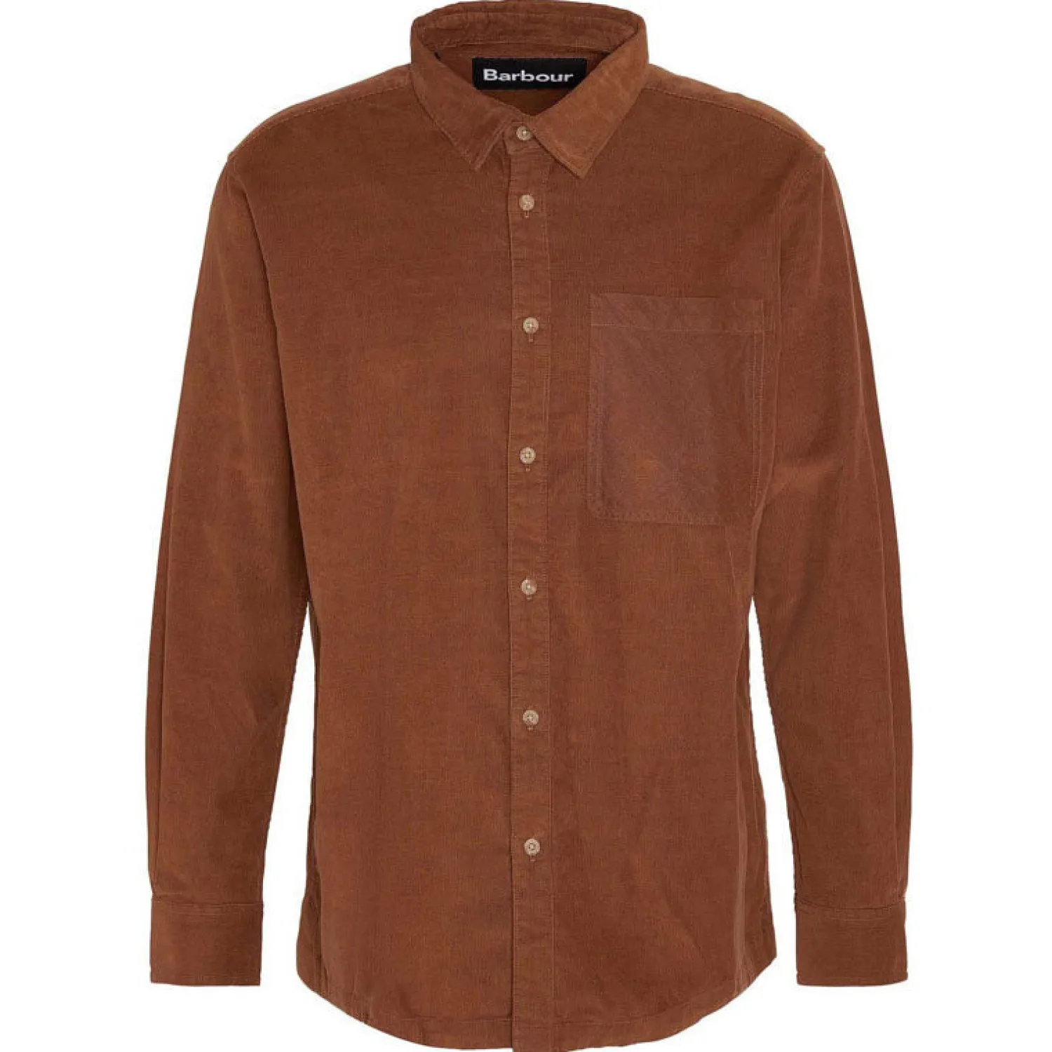 BARBOUR Wolfwood Checked Shirt In Brown