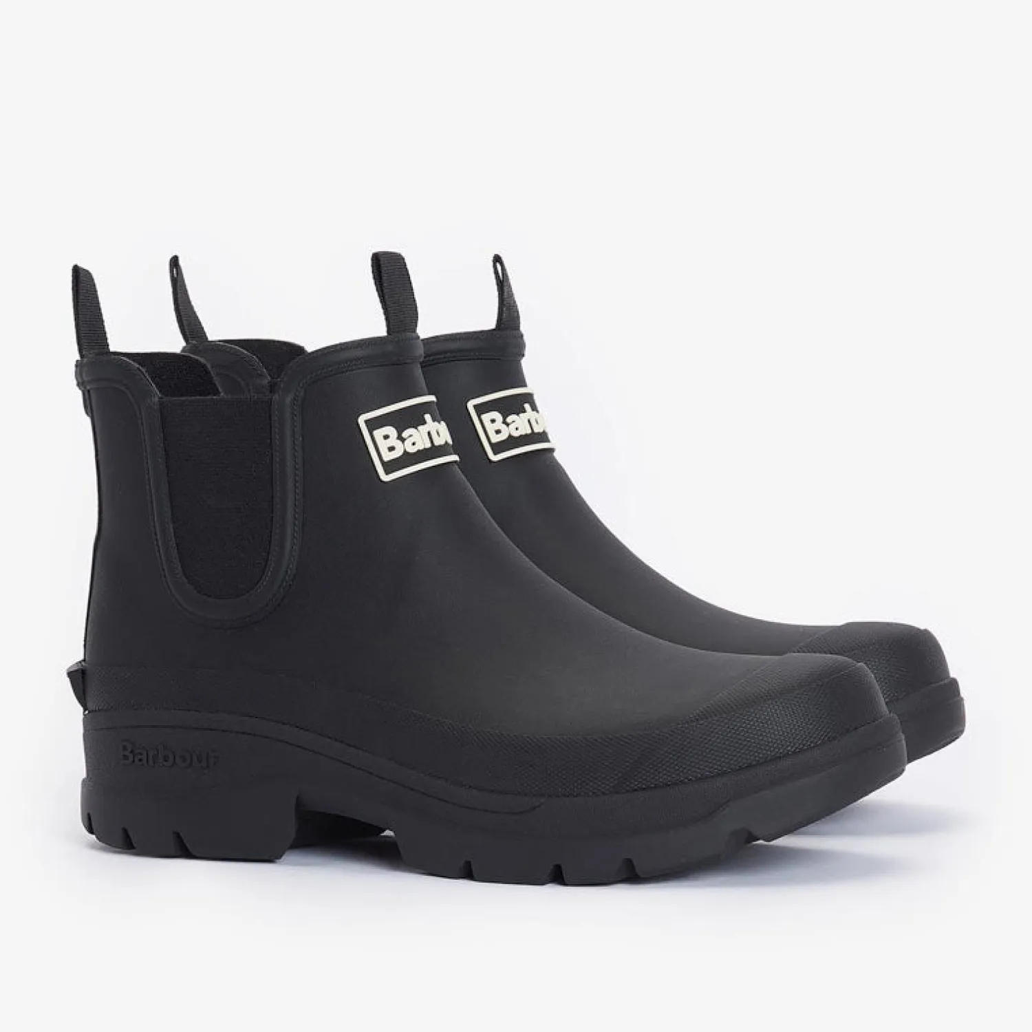 BARBOUR Womens Nimbus Chelsea Welly Boots In Black