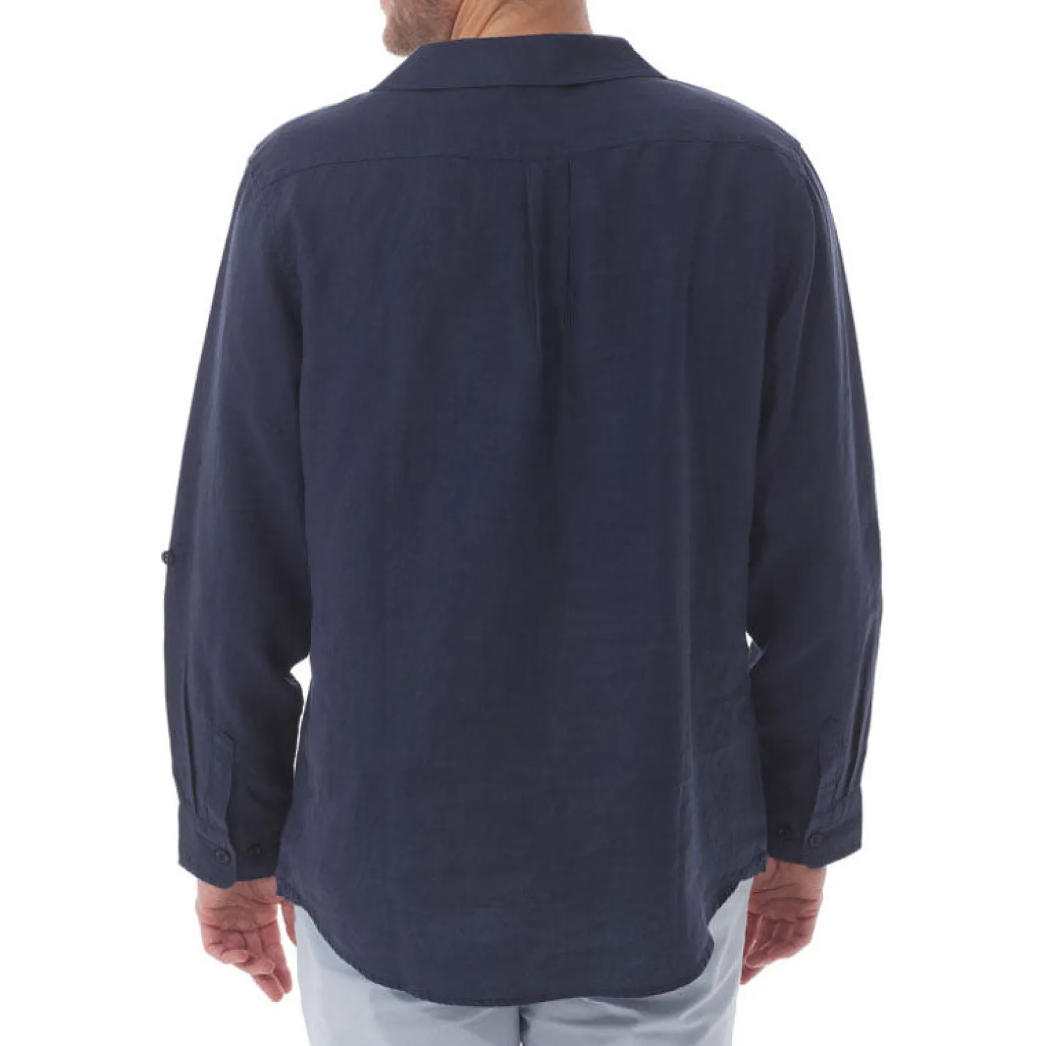 MOUSQUETON Yoanes Smock Style Shirt In Navy